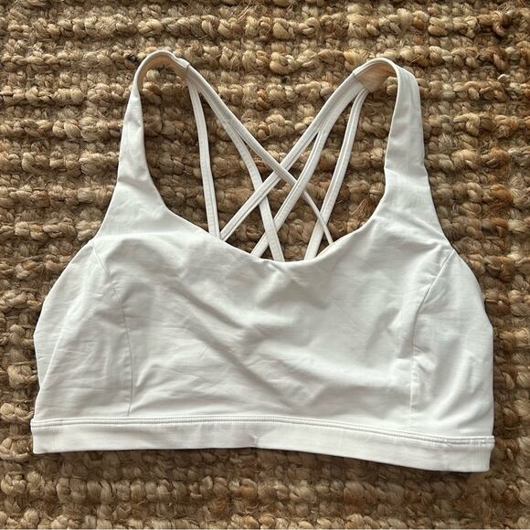 Lululemon Free to Be Serena Bra – White – Size 10 - Picture 3 of 6